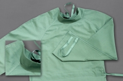 RIGA - plášť operační, zelený, 100% bavlna